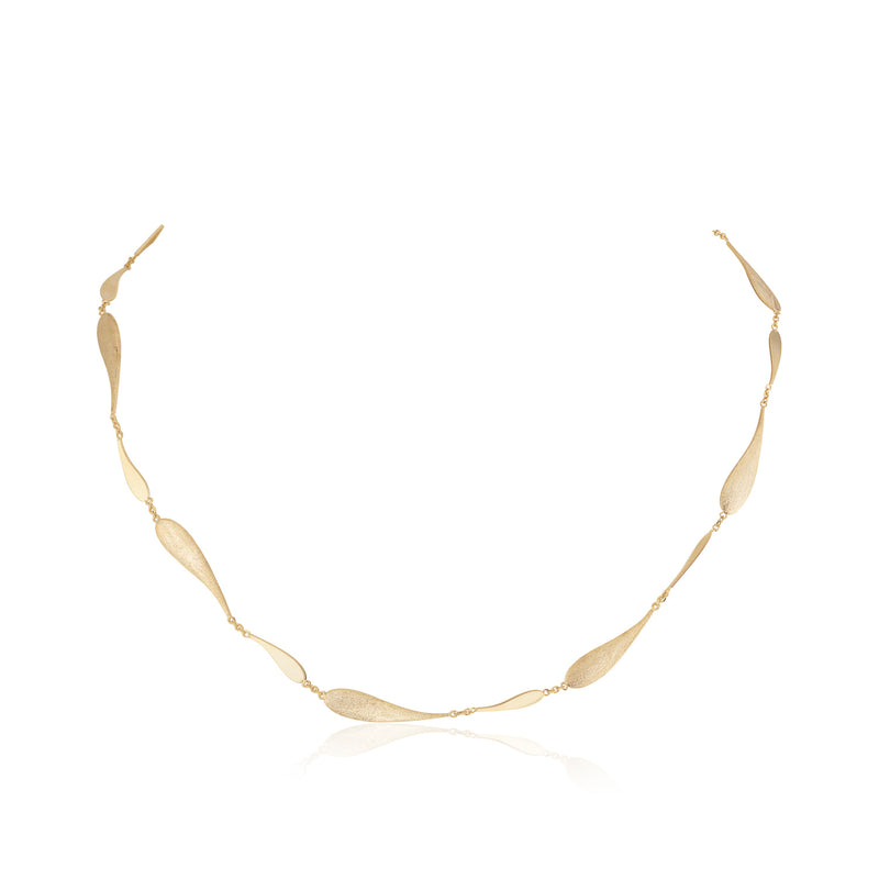 Wavy Gold Necklace