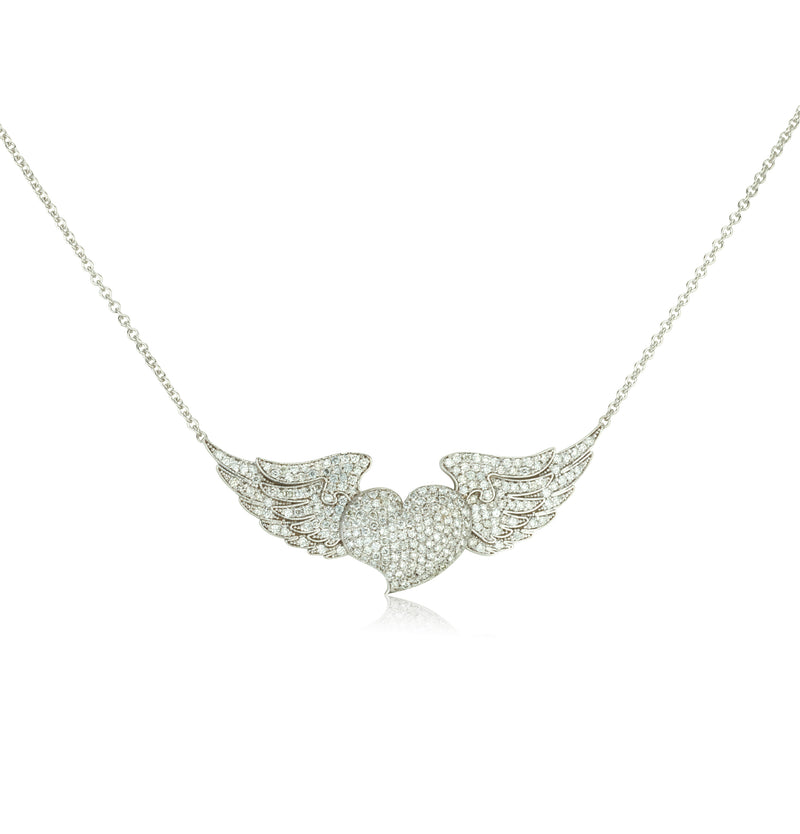 Evita love wings pendant