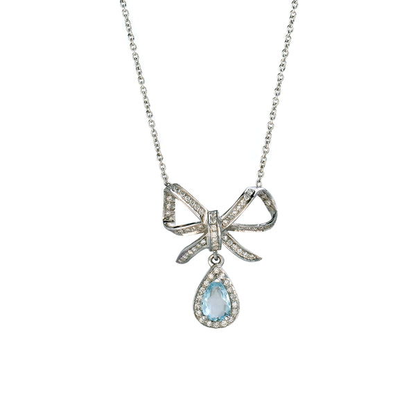 Victoria ribbon necklace
