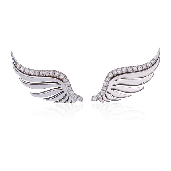 Wings of love earrings